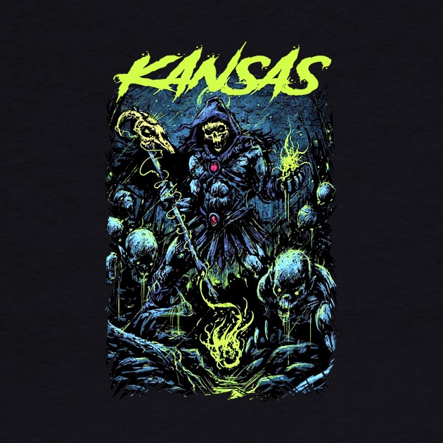 KANSAS BAND MERCHANDISE by Rons Frogss